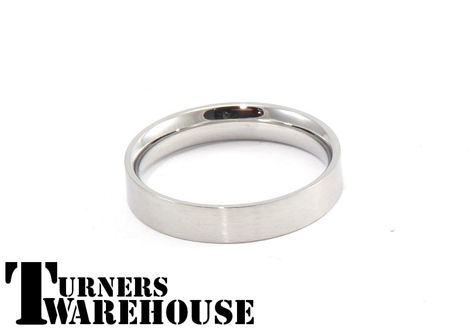 Stainless Steel Comfort Ring Core 4mm