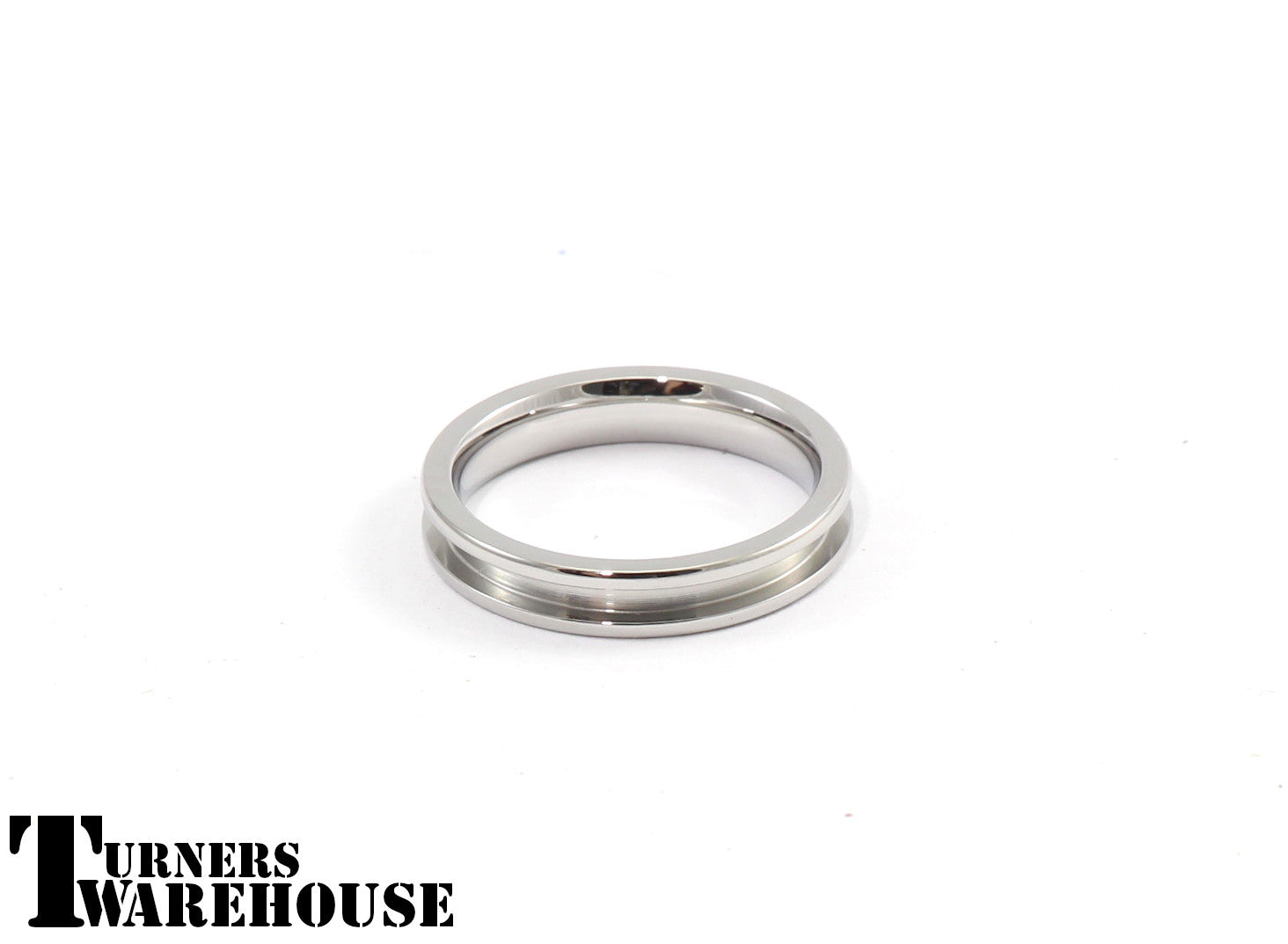 Stainless Steel Inlay Ring Core 4mm width