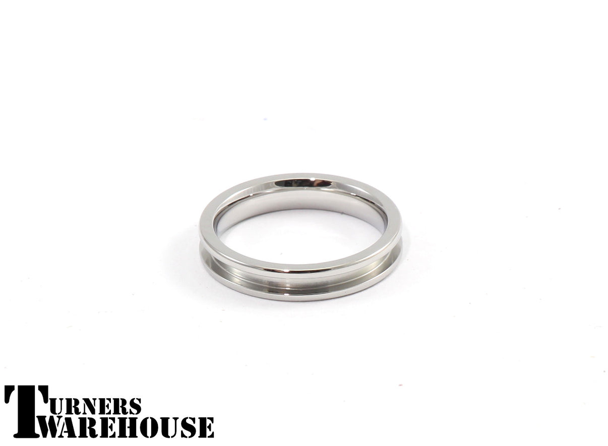 Stainless Steel Inlay Channel Ring Core | Turners Warehouse