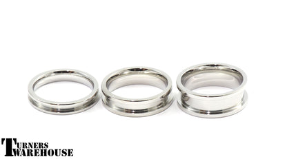 Stainless Steel Inlay Channel Ring Core1