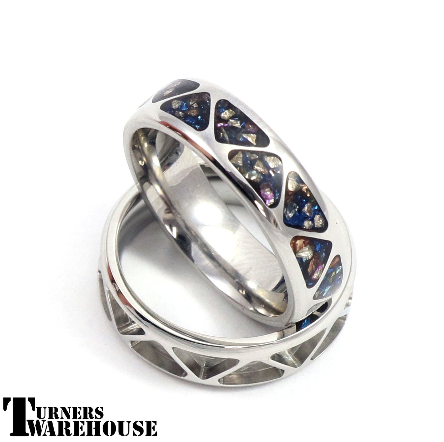 Stainless Steel Inlay Ring Core ISO stone 6mm