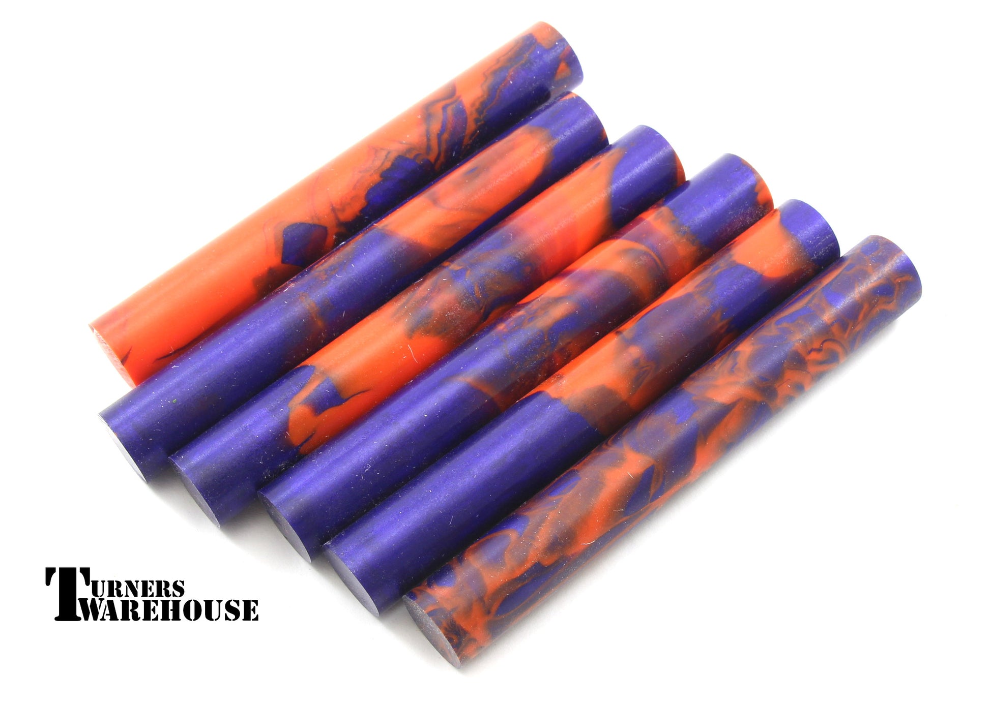Top Choice Pen Blanks Purple & Orange