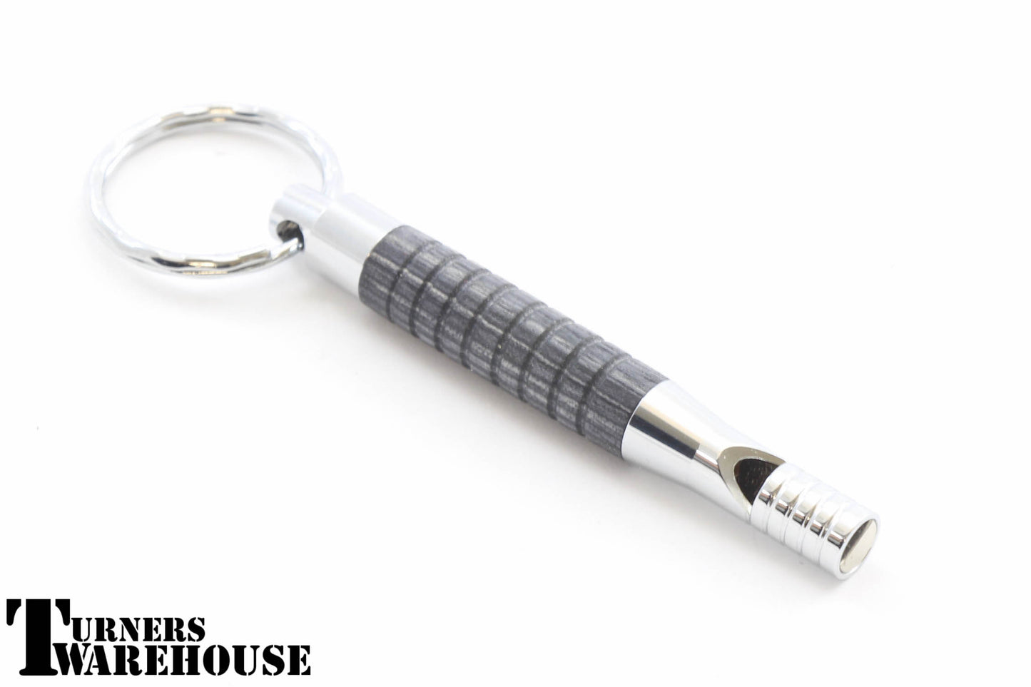 Whistle Key Chain Chrome