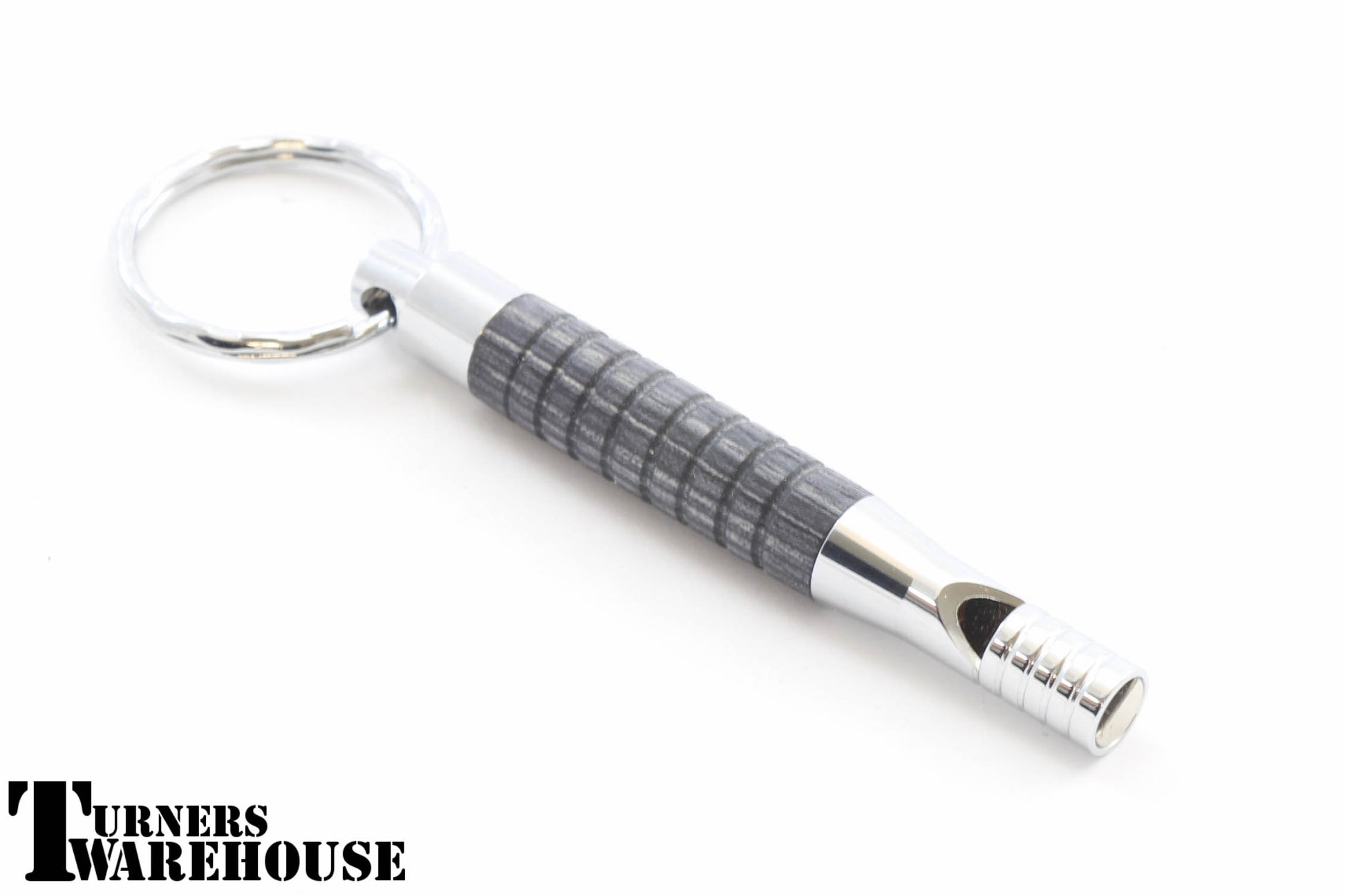 Whistle Key Chain Chrome