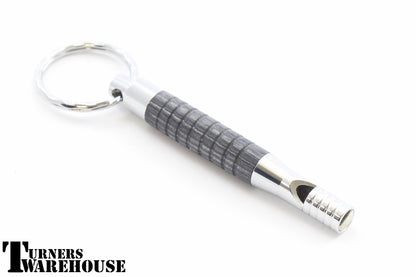 Whistle Key Chain Chrome