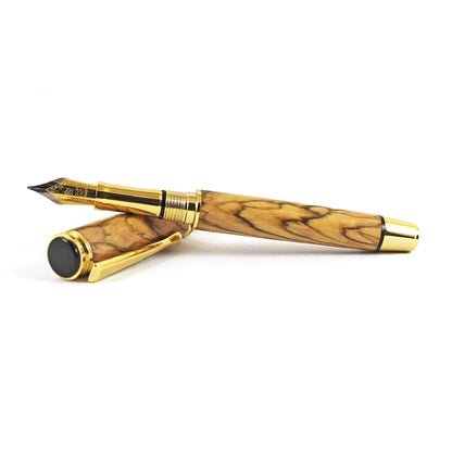 cyclone-fountain-pen-kit-with-upgrade-gold-fittings-and-black-chrome-accents