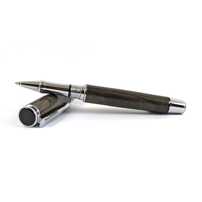 cyclone-rollerball-pen-kit-with-chrome-fittings-and-black-chrome-accents