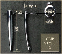 Kitless Pen Clips - Beaufort